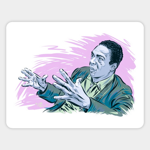 John Coltrane - An illustration by Paul Cemmick Magnet by PLAYDIGITAL2020